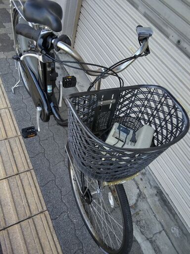 [Panasonic]ViVi(ビビ)DX 26吋 電動アシスト自転車 8.9Ahバッテリー+充電器(ピュアブラック)