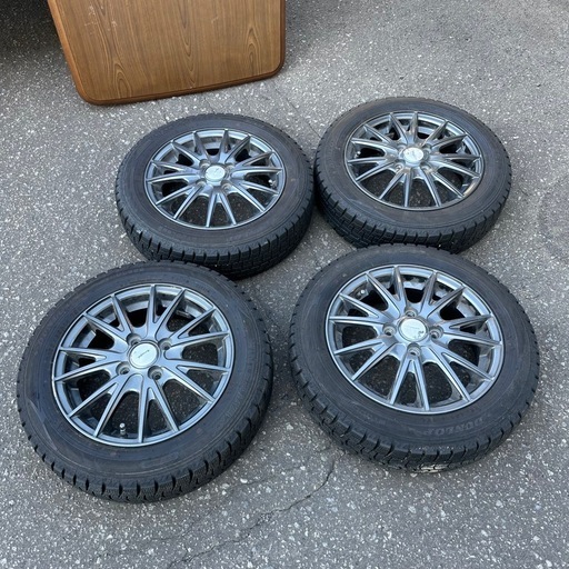 ダンロップ　スタッドレス　155/65R14