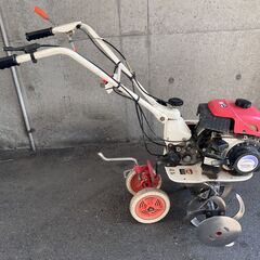 美品 三菱 農用トラクター カゴ車輪付き 耕運機 マイミニ MM256/MM257 最大出力1.8kw 2.5PS 管理機 農機具 管理機の画像
