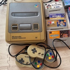 決まりました　スーパーファミコン本体ソフトセット の画像