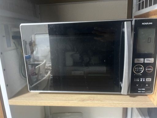 早い者勝ち！！2019年製中古電子レンジ（9/12以降で調整お願いします。）