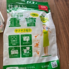 食品レベルの重曹とクエン酸　の画像