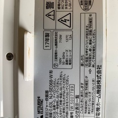 ⭐️MITSUBISHI IHジャー炊飯器⭐️ ⭐️NJ-SE068-W⭐️ の画像