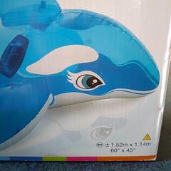 新品　シャチフロート　ブルーの画像