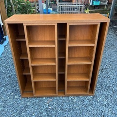 本棚　スライド式本棚　スライドコミックシェルフ