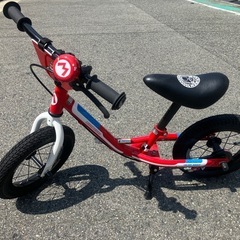 【美品】キッカーアバンス マリオカート 12インチ　自転車　ストライダー　任天堂 キッカーアバンス マリオカート ピーチ姫 バランスバイク