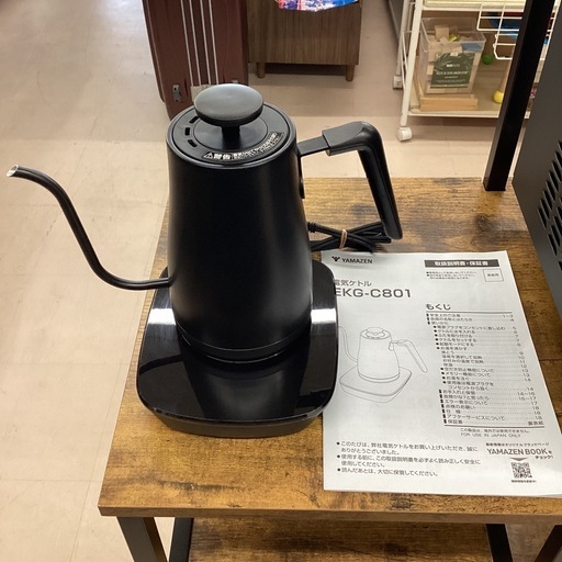 美原店　　2023年製　電気ケトル　1℃単位で温度を設定可能♪ 消費電力 1200W / 温度調節/保温機能/空焚き防止機能)  ケトル　ポット