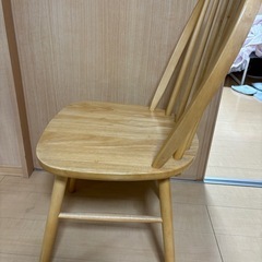 ナチュラルテイスト　　椅子2セット