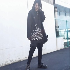 【少し延長】AFYF ハーフジップ 長袖の画像