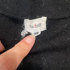 ボートネック　半袖ニットの画像