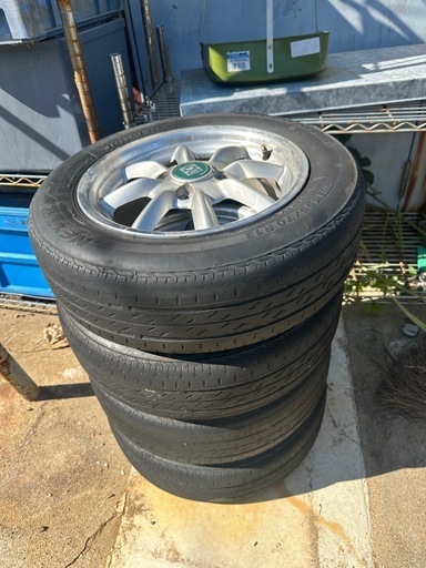 アルミタイヤ　155/70 R13 年式2019