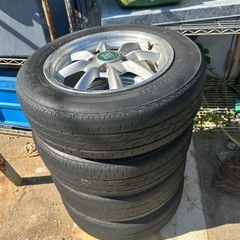 アルミタイヤ　155/70 R13 年式2019