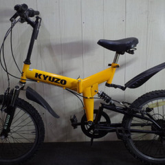 Kyuzo 20インチ 6段変速  折り畳み自転車 ファットバイ...