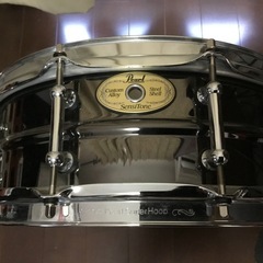 Pearl スネアドラム　14×5 ケース付き