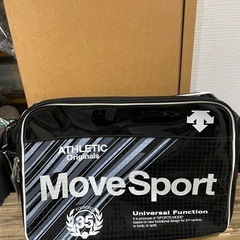 値下げ！未使用デサント エナメルバッグ