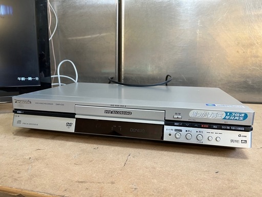 Panasonic DVDレコーダー DMR-E50 DVD再生動作確認済 2003年製 リモコン無し 中古品 ④