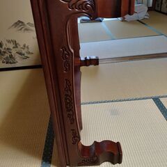 カリモク製座卓　無料　【宇都宮市石井町】横幅151㎝×奥行91㎝×高さ36㎝の画像