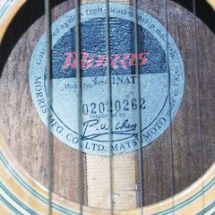 値下！Morris モーリス/L-A1ミニアコギの画像