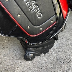 ゴルフ　キャディーバックの画像