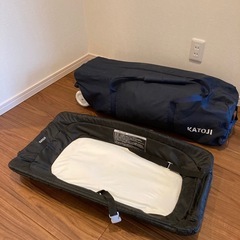カトージ　ポータブルベビーベッド