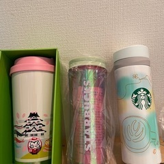 スタバ福袋　2023 バックとタンブラー３種の画像