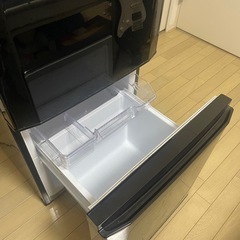 ◇三菱◇冷蔵庫◇146L◇2017年製◇大阪兵庫京都奈良滋賀和歌山◇ MITSUBISHI 冷蔵庫 6ドア 左開き 455L フラットアンバーグレー