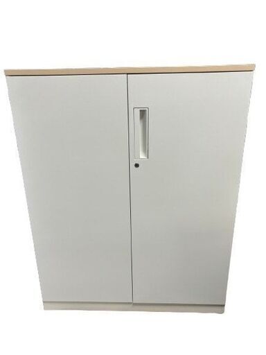 KOKUYO　天板付き両開き書庫　ローキャビネット　エディアシリーズ　BWUH-SD59SAWN　（在庫：5）