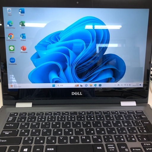 242 DELL ノートパソコン　超美品‼️ タッチパネル搭載‼️  大容量メモリ16GB‼️  Office付き‼️ 軽量薄型モデル