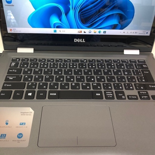 242 DELL ノートパソコン　超美品‼️ タッチパネル搭載‼️  大容量メモリ16GB‼️  Office付き‼️ 軽量薄型モデル