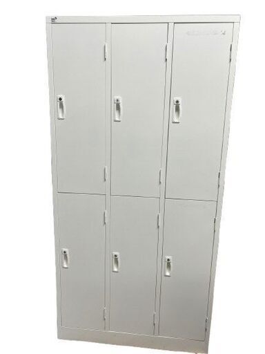 上3人下3人　6人用ロッカー　AKL-W6　（在庫：2）