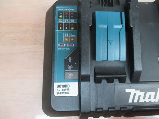 makita マキタ DC18RD 2口充電器 中古品 【ハンズクラフト宜野湾店】