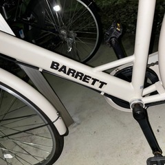 自転車　27インチ　ベージュの画像
