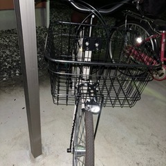 自転車　27インチ　ベージュ