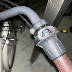 自転車　27インチ　ベージュの画像