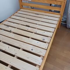布団が干せるすのこベッド