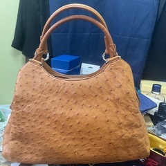 オーストリッチハンドバッグレディースの画像