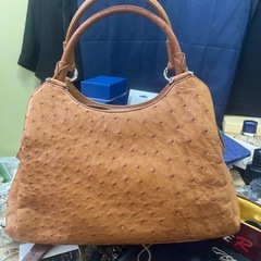 オーストリッチハンドバッグレディース
