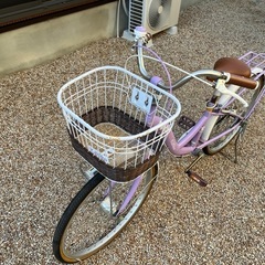 子供用　自転車　22インチ　女の子の画像