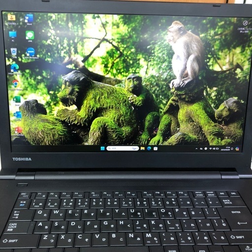 363 TOSHIBA ノートパソコン　Office付き‼️ Windows11‼️ メモリ8GB SSD500GB Corei5 
