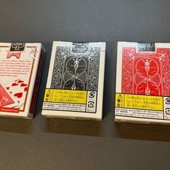 【新品】バイシクルトランプ3つセットの画像