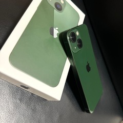 最終値下げ】iPhone13 mini 256GB グリーン【ケース・イヤホン付】