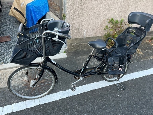 子乗せ自転車を