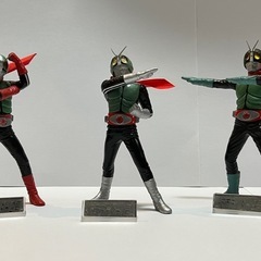 昭和仮面ライダーフィギュア　バンダイ食玩　仮面ライダーフィギュアコレクションの画像