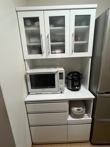 【美品】値下げ　 
ニトリ 食器棚（カップボード）