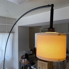 IKEA フロアライト　照明器具　スカフテートの画像
