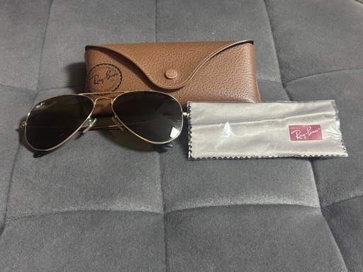 レイバン　ティアドロップ（茶色）