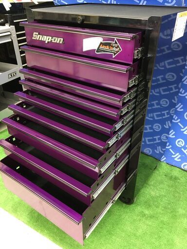 【店頭引き取り限定】【エコツール 知立店】☆ Snap-on/スナップオン ツールキャビネット ロールキャブ DEEP CLEAR P