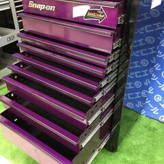 【店頭引き取り限定】【エコツール 知立店】☆ Snap-on/スナップオン ツールキャビネット ロールキャブ DEEP CLEAR PURPLE 30台限定 KRHT4009KZNH   ITGWG8H0NPAO【愛知県/知立市/工具】の画像