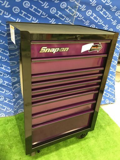 【店頭引き取り限定】【エコツール 知立店】☆ Snap-on/スナップオン ツールキャビネット ロールキャブ DEEP CLEAR PURPLE 30台限定 KRHT4009KZNH   ITGWG8H0NPAO【愛知県/知立市/工具】
