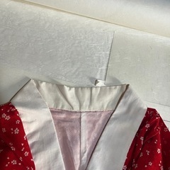 花井幸子 振袖 長襦袢 赤の画像